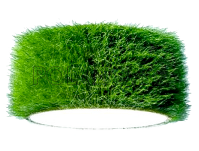 абажур из искусственной травы
